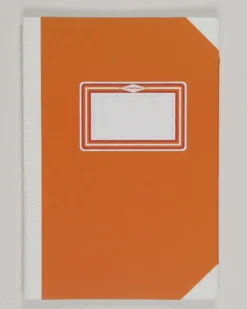 Caderno laranja | Flecha