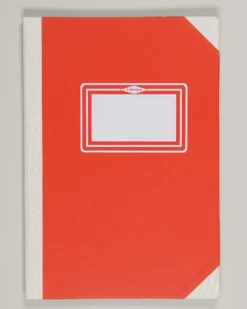 Caderno vermelho | Flecha