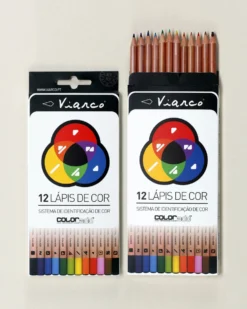 Caixa de 12 Lápis Color Add para daltónicos | Viarco