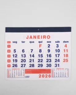 Calendário de Parede 2026