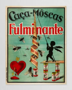 Cartaz "Caça Môscas Fulminante"