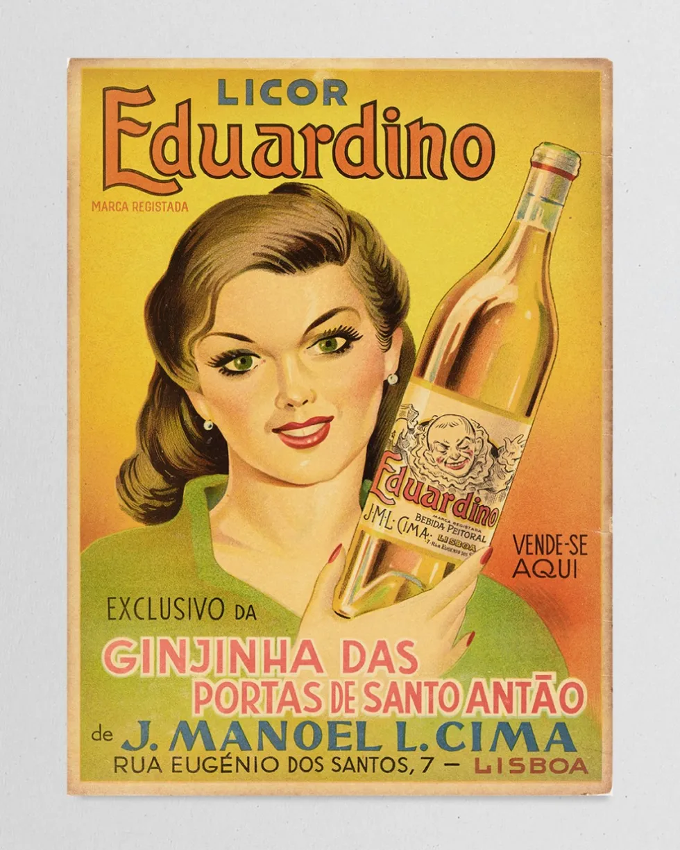 Cartaz "Licor Eduardino"