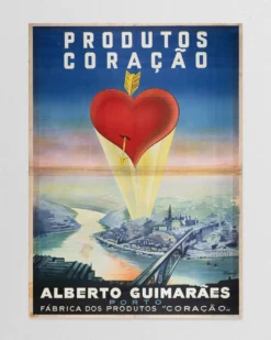Cartaz "Produtos Coração - Porto"