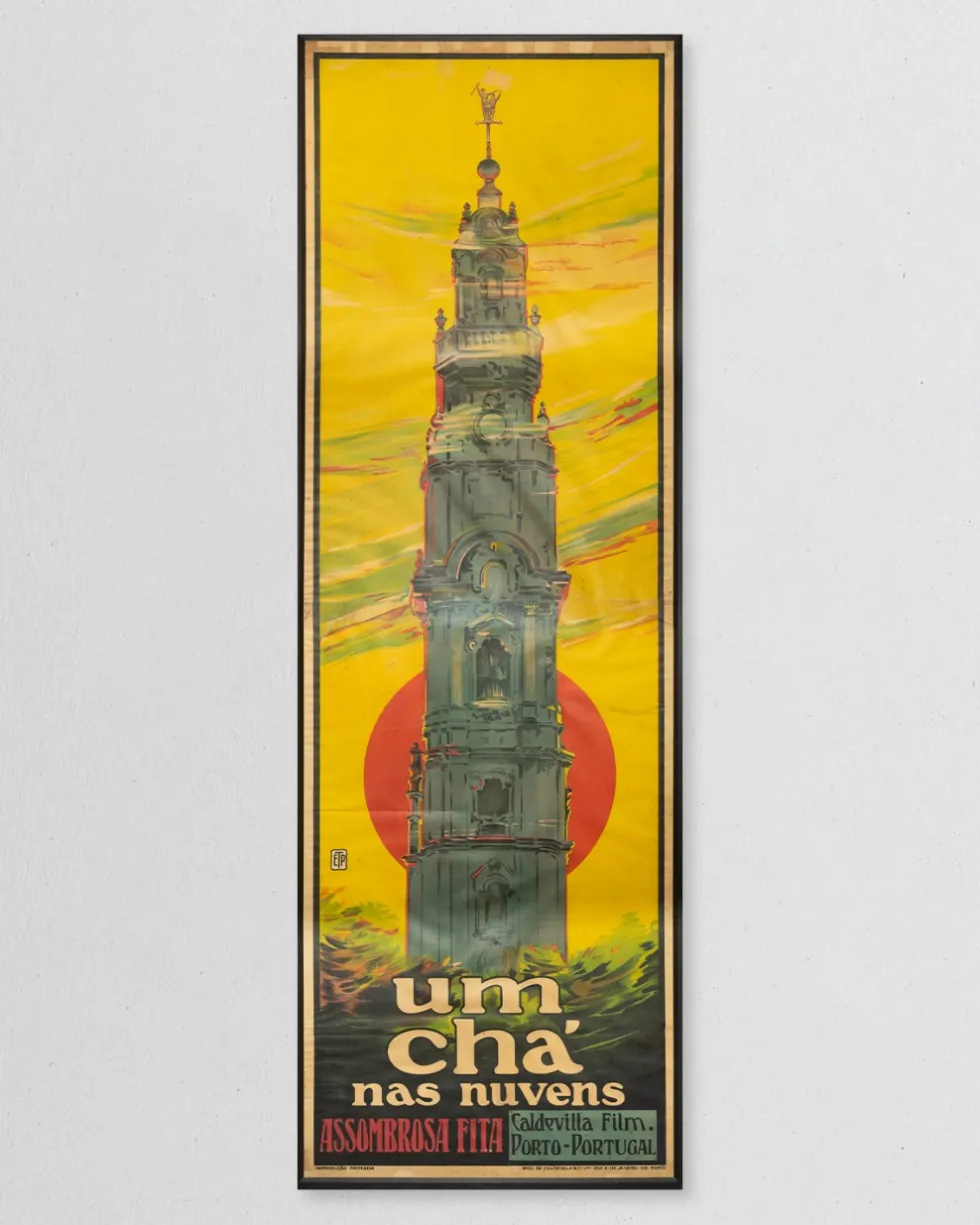 Cartaz "Um Chá nas Nuvens"