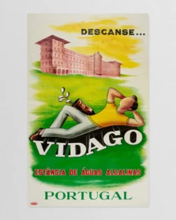 Cartaz "Vidago - Descanse"
