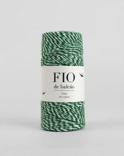 Fio de Balcão | Verde/Branco