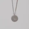Fio e medalha prateada com pássaro 5 | Orquídea