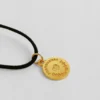 Medalha gravada em prata dourada “Portuguesa”