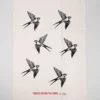 Pano Serigrafia Andorinhas | Inkworks