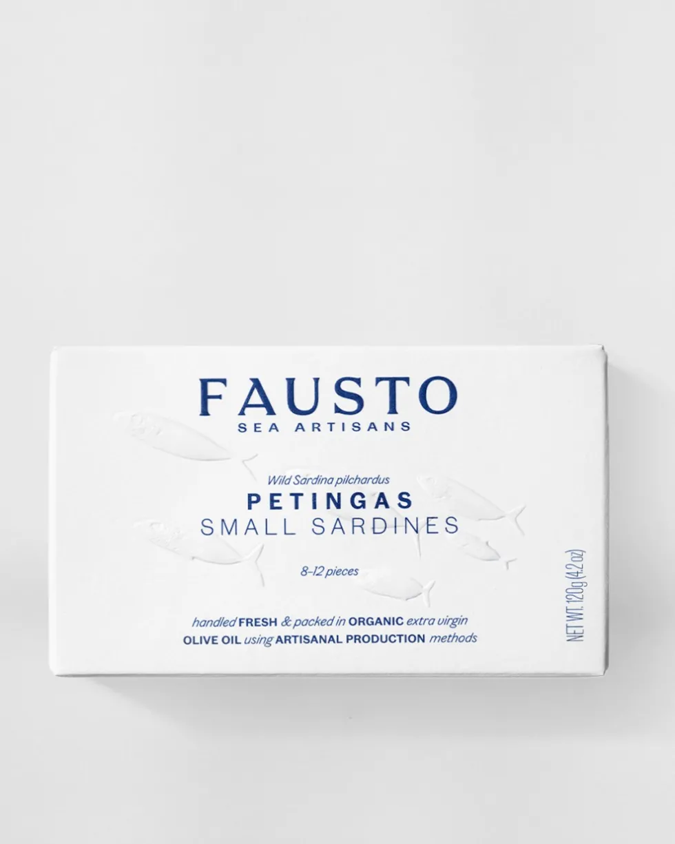 Petingas em Azeite VE Bio Lata | Fausto