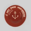 Prato de pão "Ó Meu Amor Marinheiro"