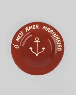 Prato de pão "Ó Meu Amor Marinheiro"