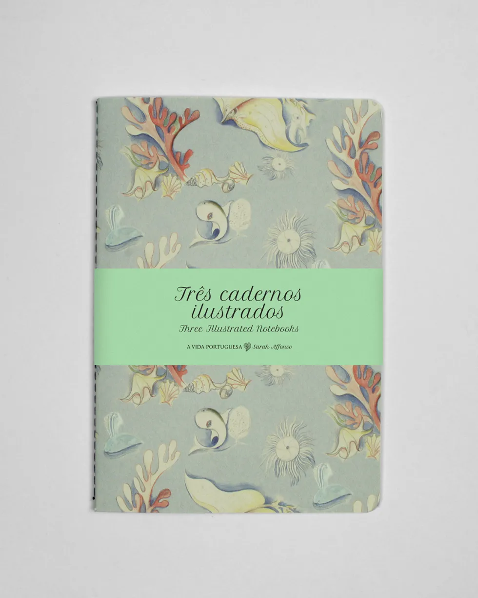 Três Cadernos Ilustrados | Sarah Affonso